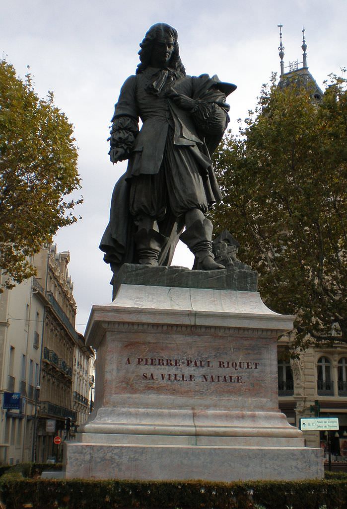 Statue de Riquet à Béziers ©vpe Statue de Riquet à Béziers